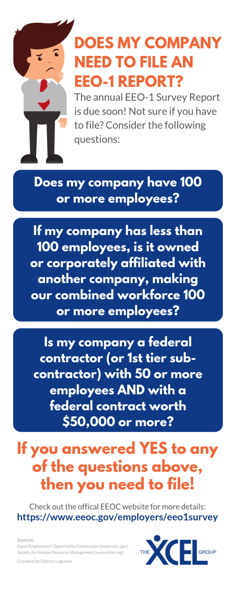 What is the EEO1 Report? Does my company need to fill it out? XCEL XCEL